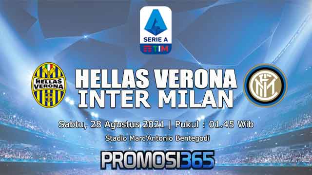 Prediksi Hellas Verona vs Inter Milan 28 Agustus 2021