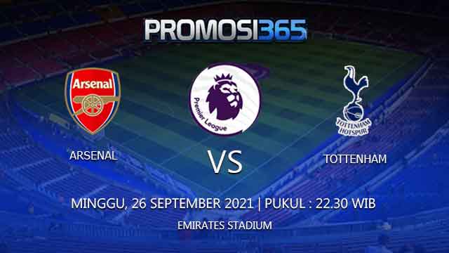 Prediksi Arsenal vs Tottenham 26 September 2021