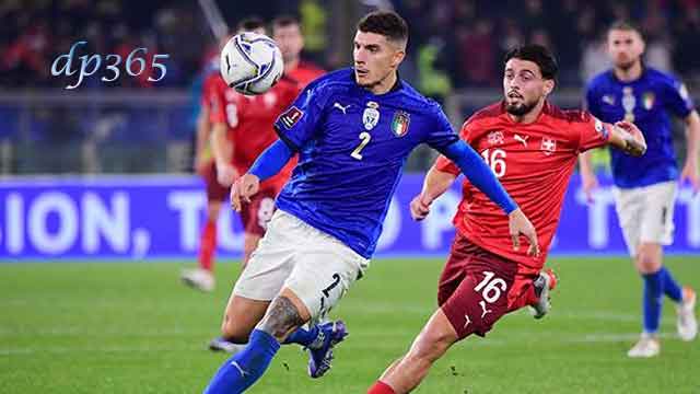 Hasil Pertandingan Italia vs Swiss (Skor: 1-1)