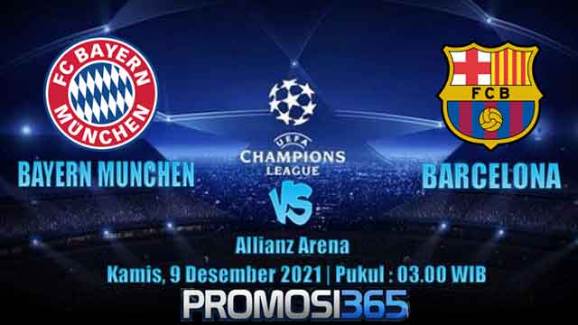 Prediksi Bayern Munchen vs Barcelona 9 Desember 2021