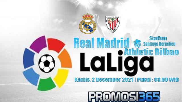 Prediksi Real Madrid vs Athletic Bilbao 2 Desember 2021