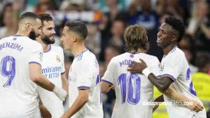 Hasil Pertandingan Real Madrid vs Levante ( Skor 6 - 0 )