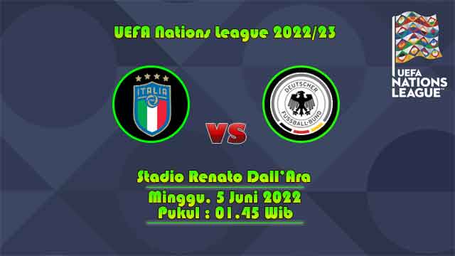 Prediksi Italia vs Jerman 5 Juni 2022