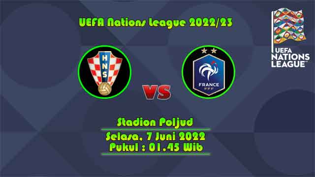 Prediksi Kroasia vs Prancis 7 Juni 2022