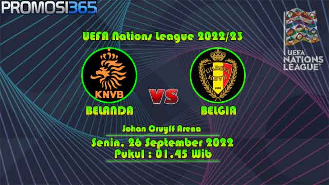 Prediksi Belanda vs Belgia 26 September 2022