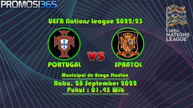Prediksi Portugal vs Spanyol 28 September 2022