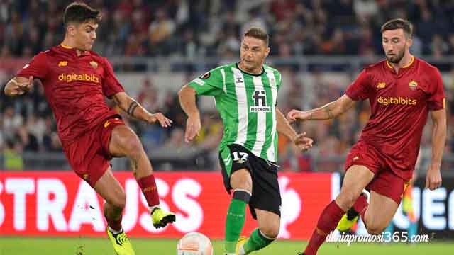 Hasil Pertandingan AS Roma versus Real Betis: Score 1-2