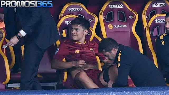 Tumbal Kemenangan AS Roma atas Lecce di Liga Italia, Paulo Dybala Cedera dan Terancam Tidak Ikut Piala Dunia 2022