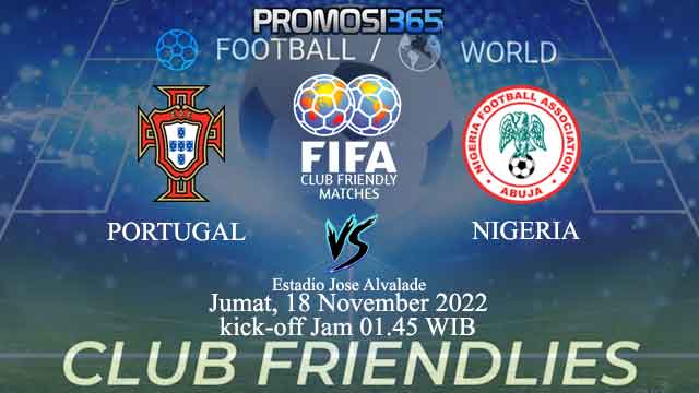 Prediksi Portugal vs Nigeria 18 November 2022