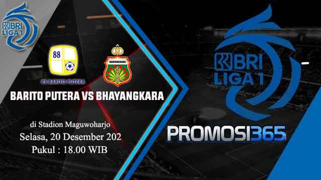 Prediksi BRI Liga 1: Barito Putera vs Bhayangkara FC 20 Desember 2022