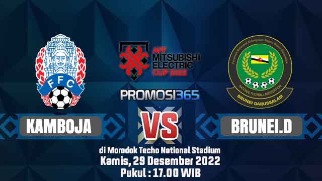 Prediksi Piala AFF: Kamboja vs Brunei Darussalam 29 Desember 2022